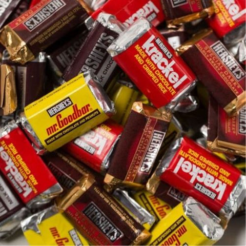 Hershey Miniatures Chocolate Bars Halloween Candy