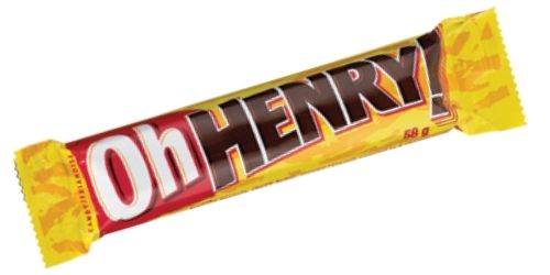 Hershey's Oh Henry! Bars-Top 15 Best Selling Candy Bars