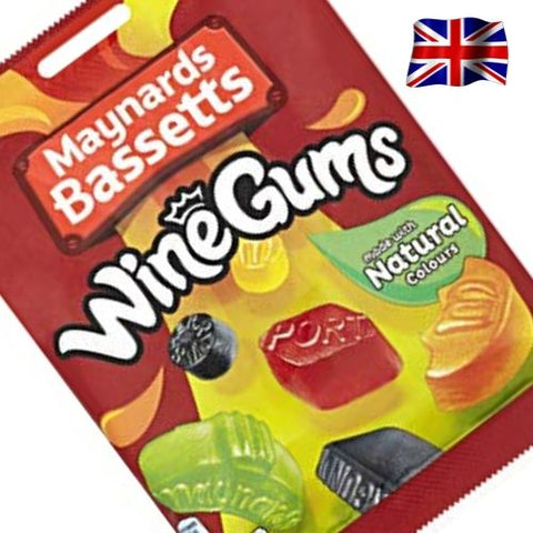 Maynards Bassetts Wine Gums British Confectionery