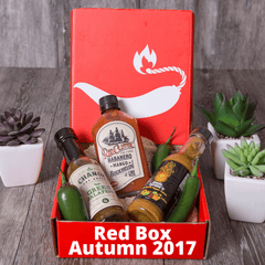 Autumn 2017 Red Box ChilliBOM Hot Sauce Club Australia