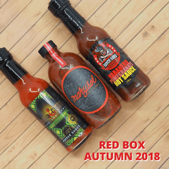 Autumn 2018 Red Box ChilliBOM Hot Sauce Club Australia