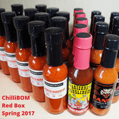 Spring 2017 Red Box ChilliBOM Hot Sauce Club Australia