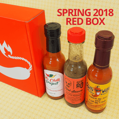 ChilliBOM Red Box Spring 2018 Hot Sauce Club Australia online hot sauce store