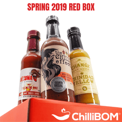 Spring 2019 Red Box ChilliBOM Hot Sauce Club Australia