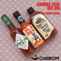 ChilliBOM Red Box Summer 2019 Bongo Edition Hot Sauce Subscription club online Australia