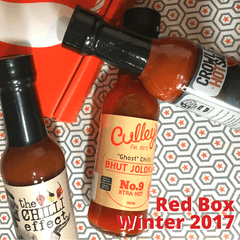 Winter 2017 Red Box ChilliBOM Hot Sauce Club Australia