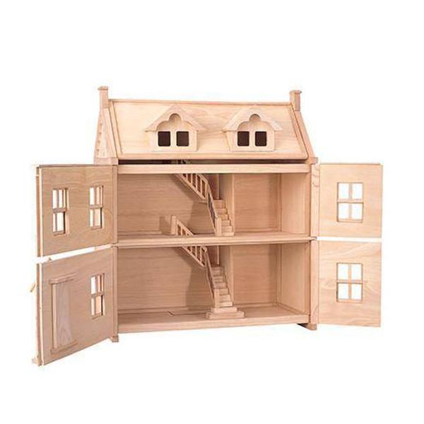 plan wooden dollhouse