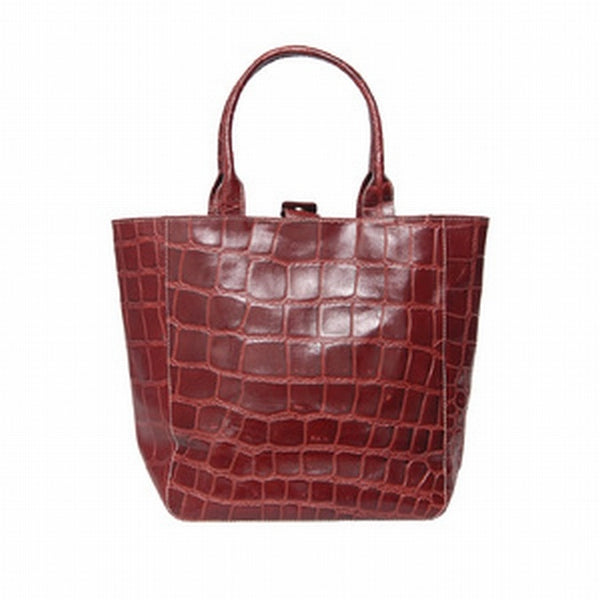 red croc handbag