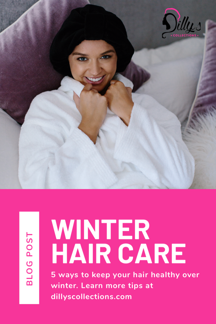 Pinterest graphics winter hair care