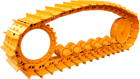 Example of a normal caterpillar track