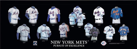 New York Mets Uniform Print