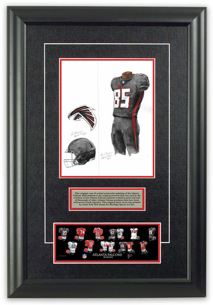 Highland Mint Julio Jones Atlanta Falcons 13'' x 13'' Jersey Number Frame