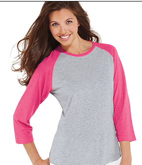 baseball shirts for women 3 4 sleeve