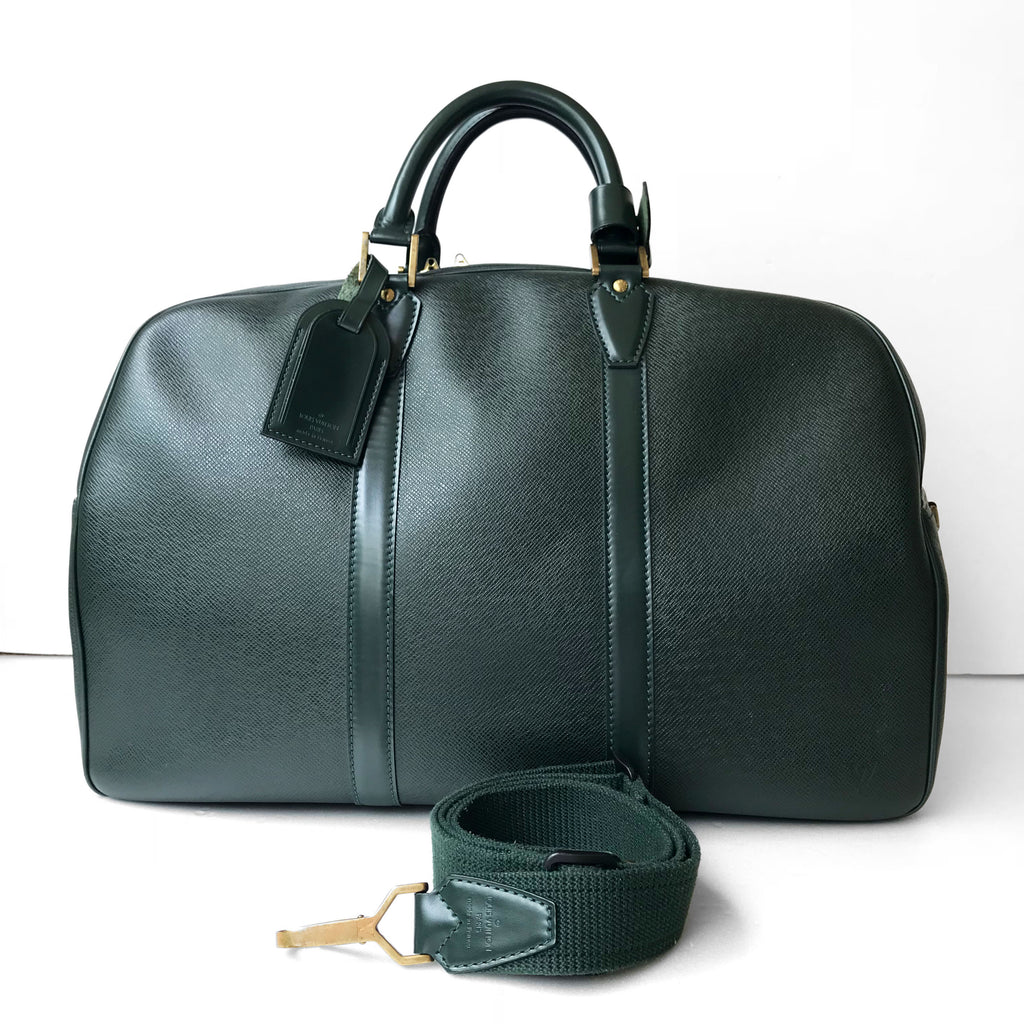 bag: Louis Vuitton Duffle Bag Black And Grey