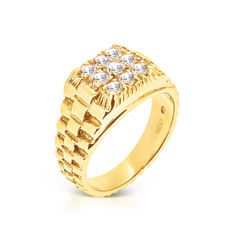 rolex ring 18k gold
