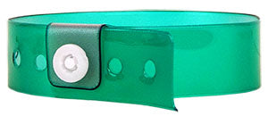 Minty Green Vinyl Wristbands