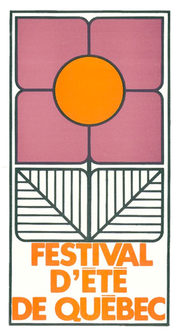 Macaron Festival d'été de Québec 1973