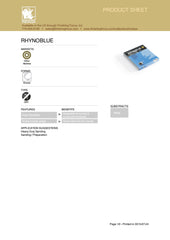 Indasa Rhynoblue Data Sheet