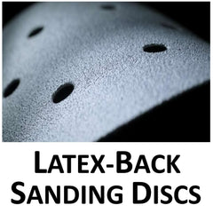 Sanding Discs, Latex Backing