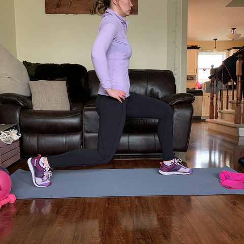 Boombod Jump Lunge Exercise For Weight Loss