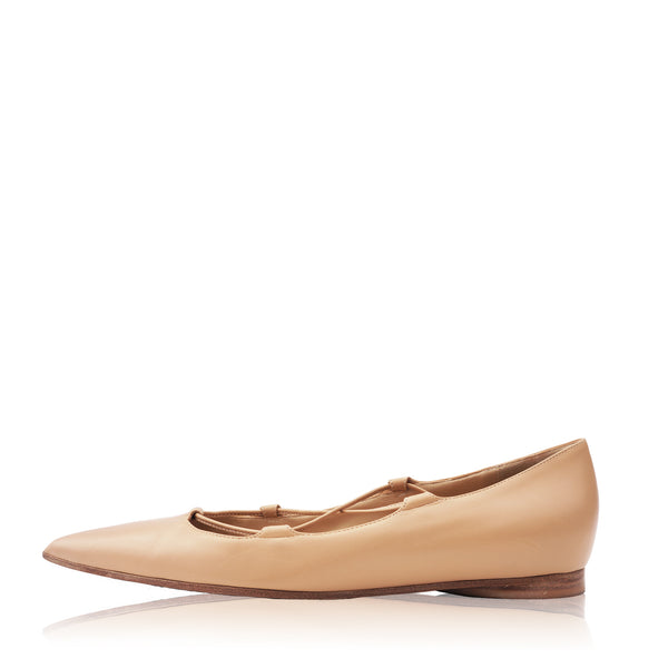 michael kors tan flats