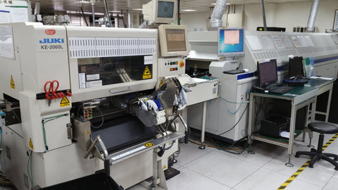 SMT placment and reflow