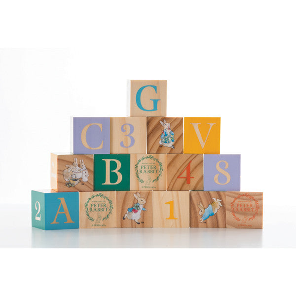 peter rabbit wooden blocks