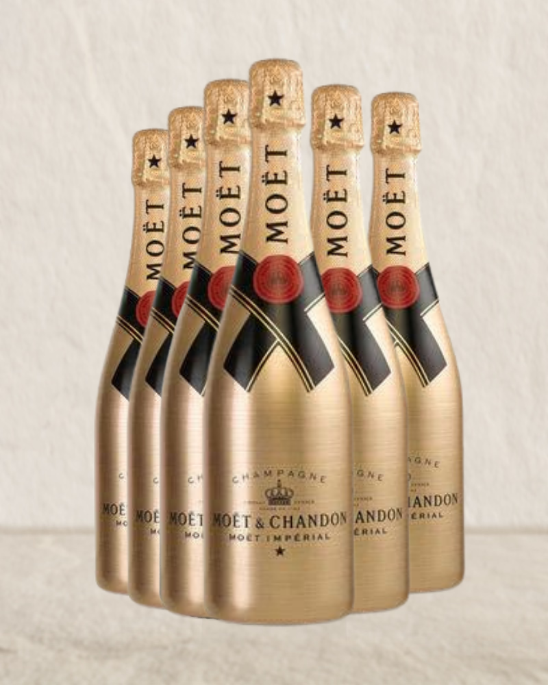 spanning Zaklampen Koopje Moet & Chandon Imperial NV Gold Edition 750ml 6 Pack – Champagne Gallery