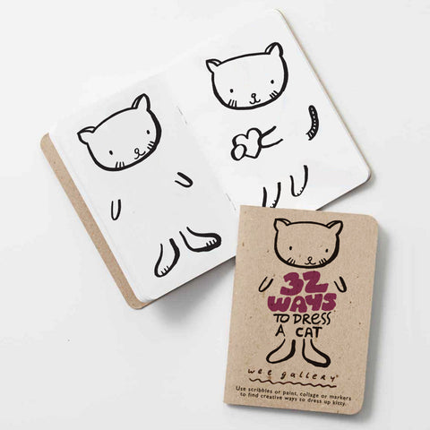 32 Ways To Dress a Cat - 32 Page Activity Book - Crunch Natural Parenting is where to buy
