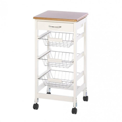 Accent Plus Kitchen Side Table Trolley - livezippy