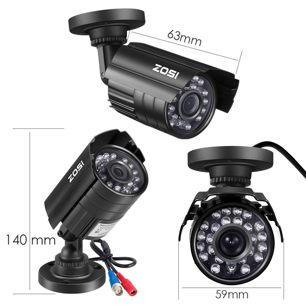 zosi security camera installation