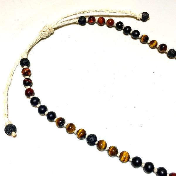 hemp cord necklace