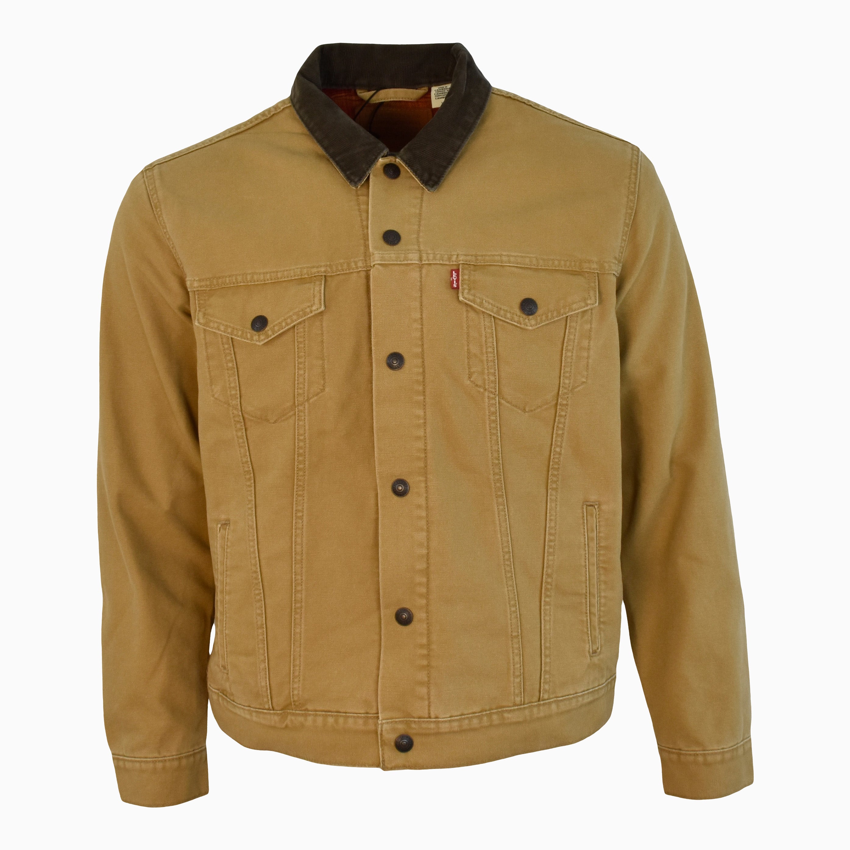 lined levis trucker jacket