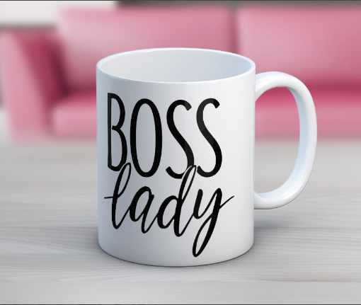 boss lady mug