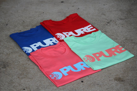 pure flake block t-shirt