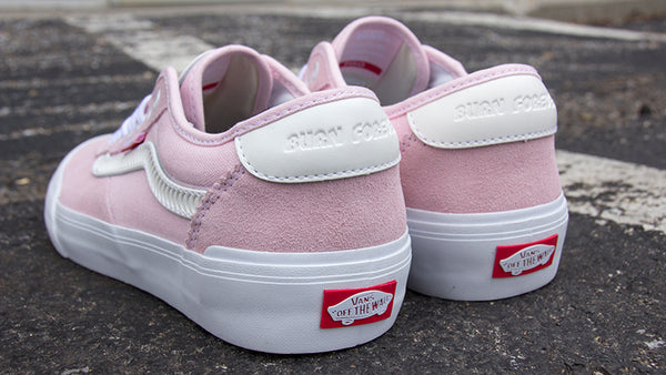 Vans X Spitfire Chima Pro 2 Skate Shoes Spitifre Pink VN0A3MTIQ2V Vans Spring 2018 pure board shop blog