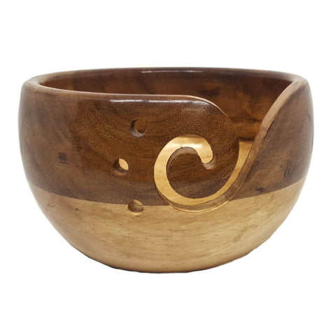 Scheepjes Yarn Bowl -Acaciawood & Pinewood