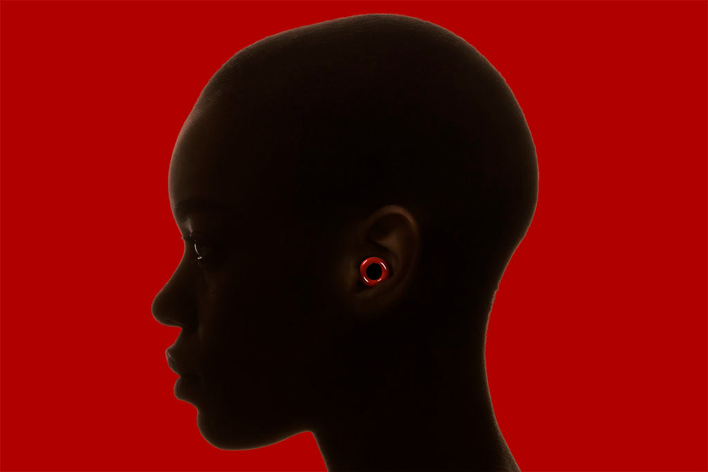 Loop earplugs for music red
