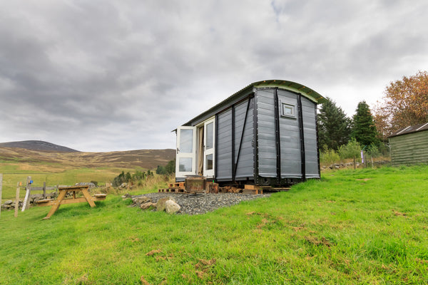 Shepherd's Hut at Ecocamp Glenshee