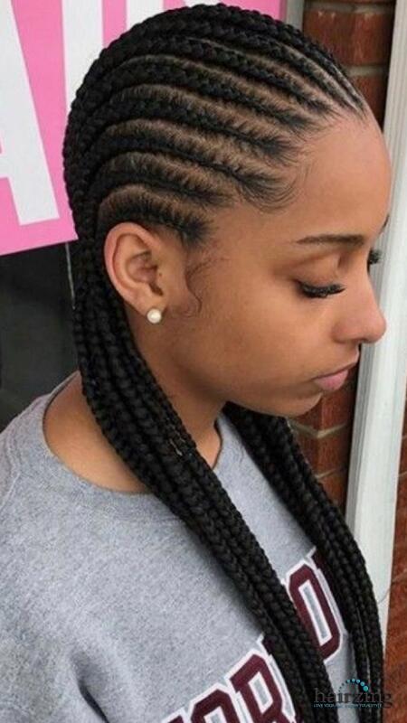 Natural Hair Humidity Protective Style Cornrows | HairZing