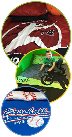 Custom and Personalized Bedding