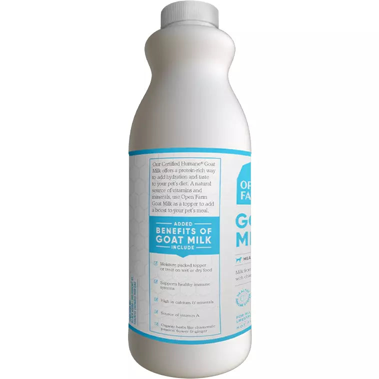 Open Farm Dog Supplement Goat Milk Relaxation Blend Frozen Raw Dog Food | PetMax Canada