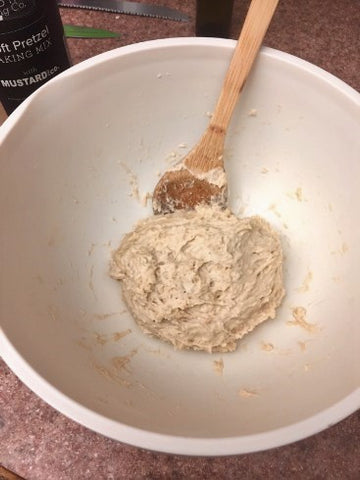 Krista’s Baking Co.’s Soft Pretzel Baking Mix  Dough