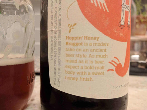 Rooftop Brewery Hoppin Honey Braggot Ale Review 