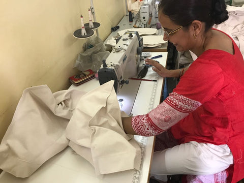 Work+Shelter Ethical Tote Making