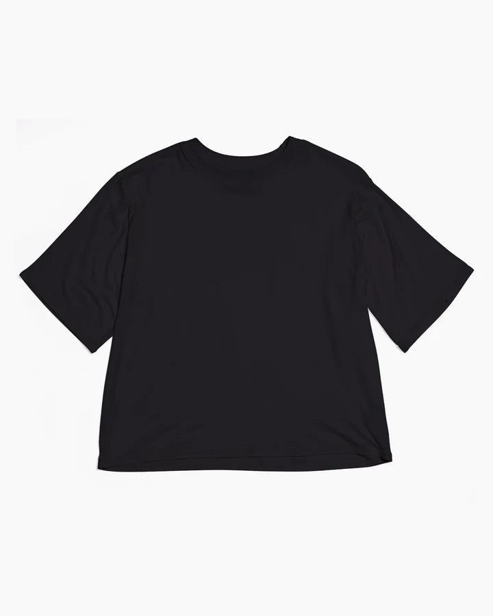 Richer Poorer Black Recycled Jersey Tee