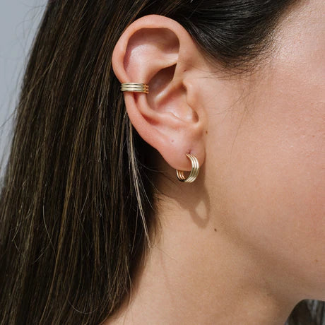 Kara Yoo Gold Range Hoops
