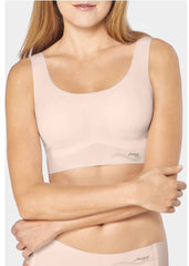 Zero Feel Pull On Top Bra | Beige