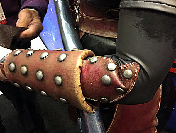 How to Weather Pleather for Cosplay
