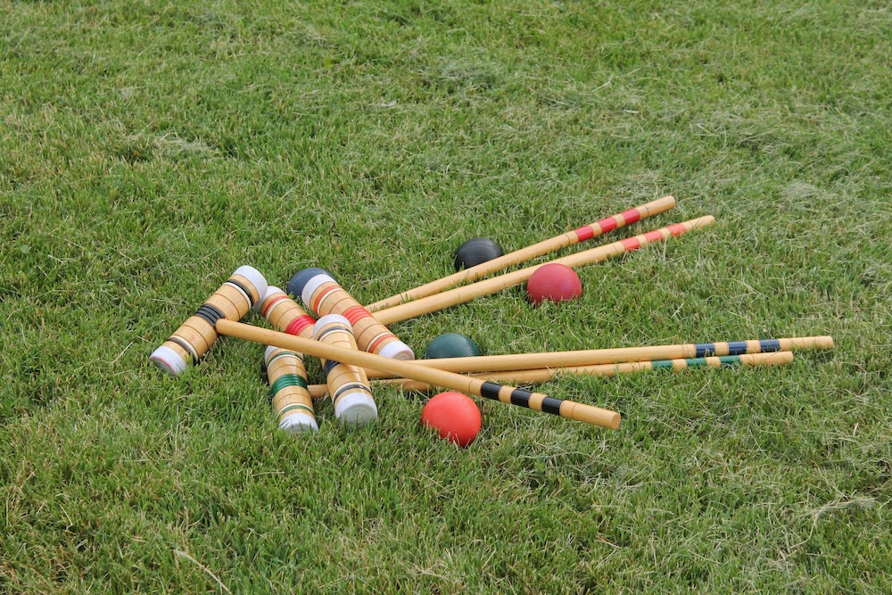 yard games - croquet